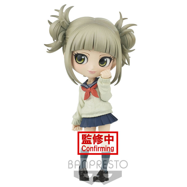 Figurine Himiko Toga Q Posket 14cm vue de face avec détails colorés