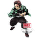 Figurine Demon Slayer Tanjiro en pose dynamique avec son épée