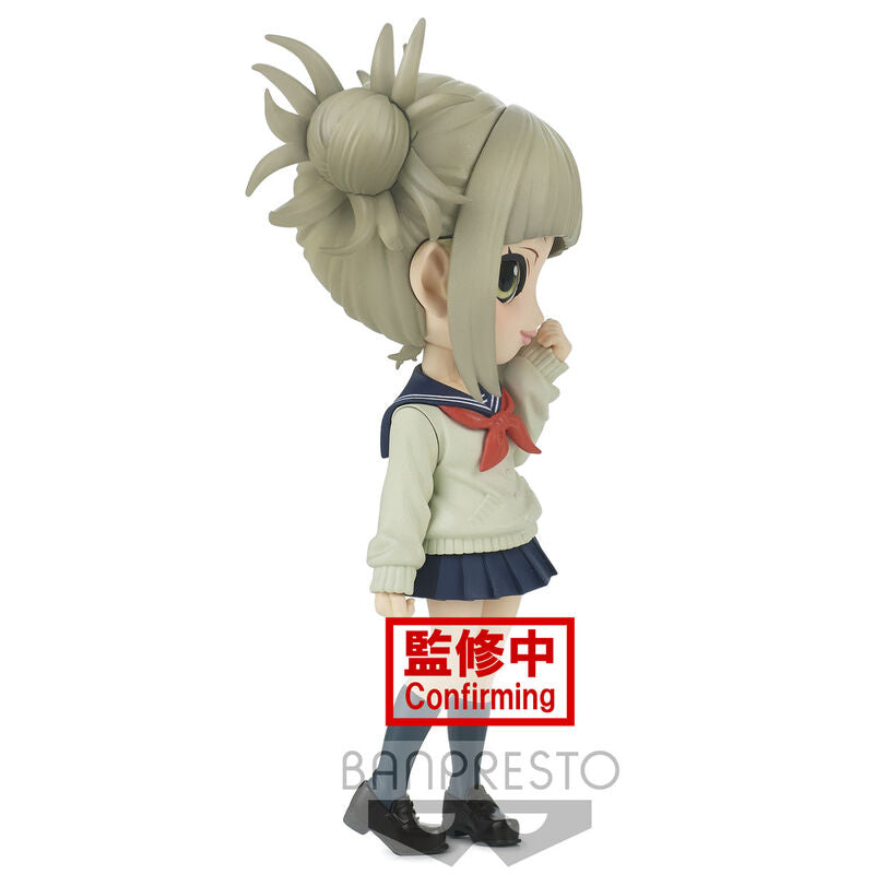 Vue arrière de la figurine Himiko Toga Q Posket avec détails de la tenue