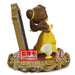 Zoom sur le visage expressif de la figurine Belle Q Posket Disney