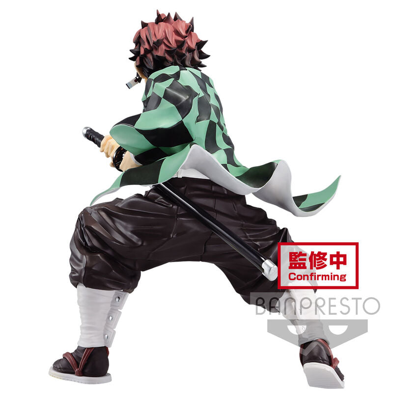 Emballage original de la figurine Tanjiro Kamado Demon Slayer par BANPRESTO
