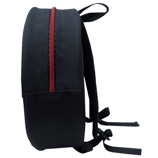 Sac à dos Pokémon Pokeball 42cm posé sur un bureau avec accessoires scolaires