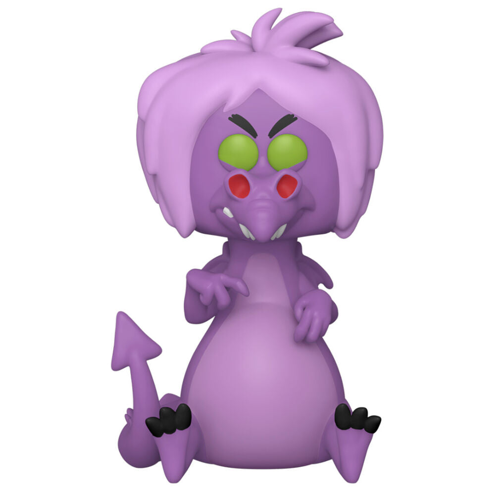 Emballage original de la figurine Funko POP Mim Dragon 15 cm avec logo Disney et fenêtre transparente