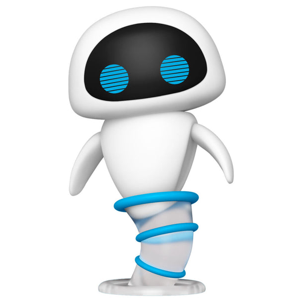 Figurine Funko POP Disney Eve en vol, détail précis et coloré, emballage cadeau transparent