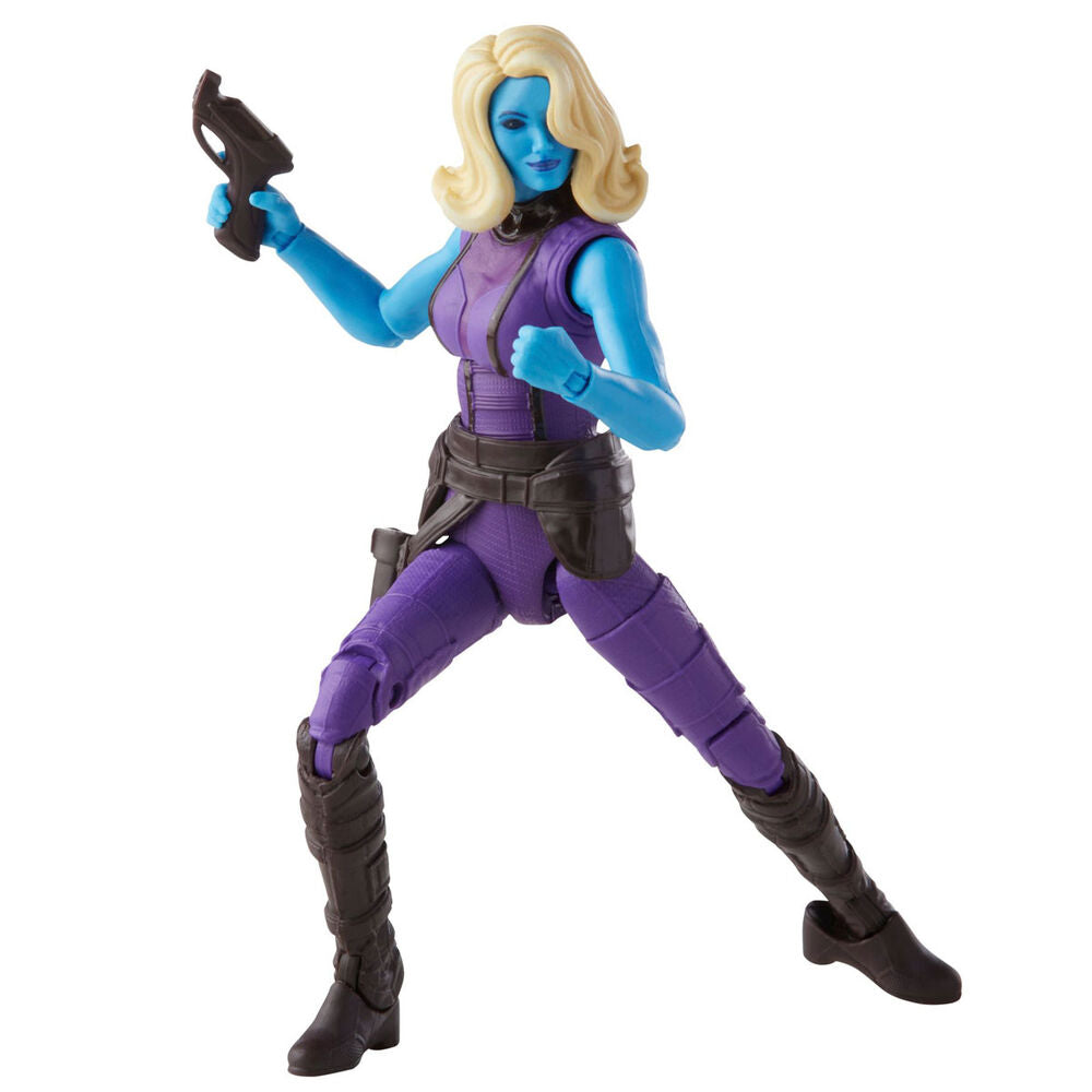 Vue latérale gauche de la figurine articulée Heist Nebuls Marvel Legends 15cm