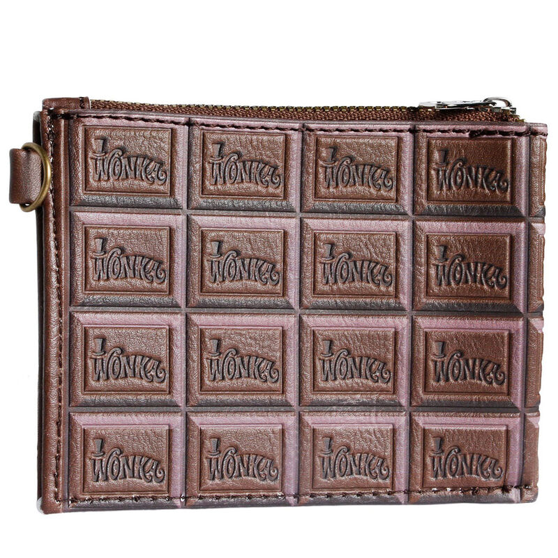 Intérieur du porte-monnaie Wonka Bar montrant la doublure et le compartiment unique spacieux