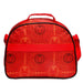 Sac à déjeuner Marvel Iron Man Stark posé, montrant ses dimensions compactes et sa texture 3D