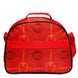 Sac à déjeuner Marvel Iron Man Stark posé, montrant ses dimensions compactes et sa texture 3D