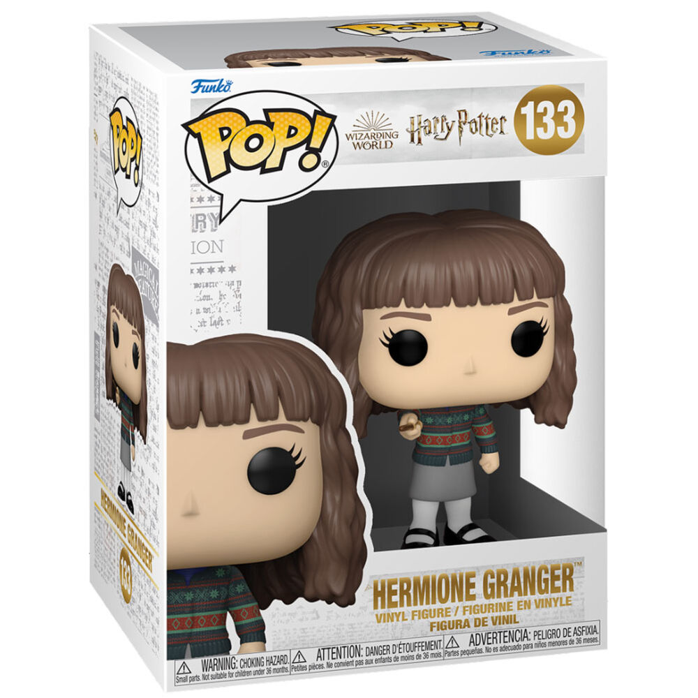 Emballage de la figurine Funko POP Hermione Granger édition anniversaire, boîte fenêtre idéale pour collectionneurs.