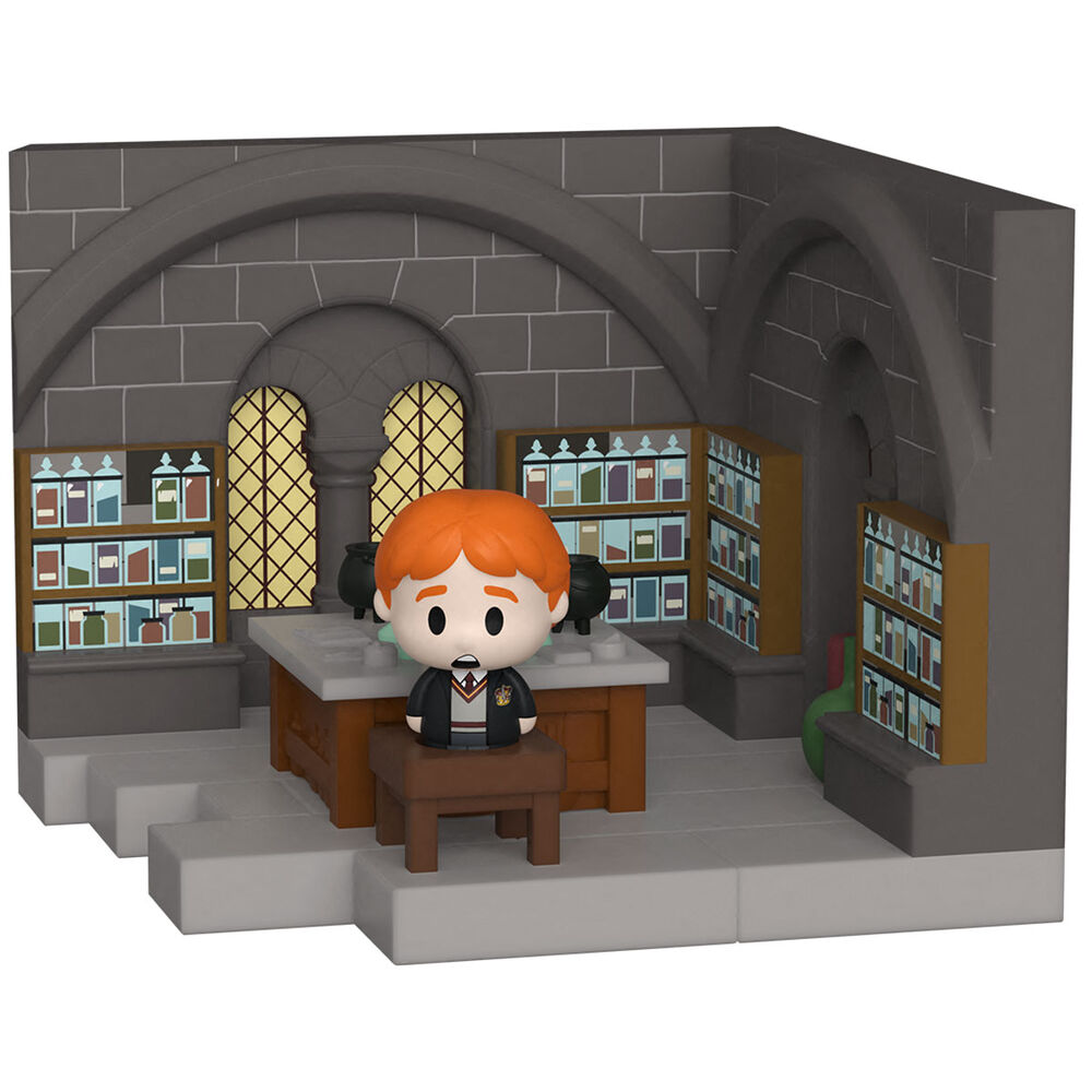 Figurine POP de Ron Weasley édition anniversaire Harry Potter vue de face avec détails colorés