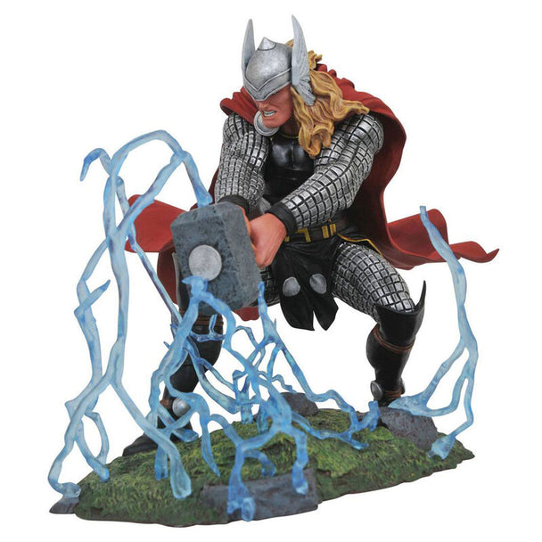 Statue Marvel Gallery Thor 33cm en PVC avec détails précis et pose dynamique