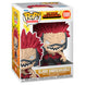 Boîte fenêtre de la figurine Funko POP Eijiro Unbreakable montrant le packaging original et le logo My Hero Academia