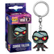 Porte-clés FUNKO Pocket POP représentant Zombie Falcon de la série Marvel What If, vue de face
