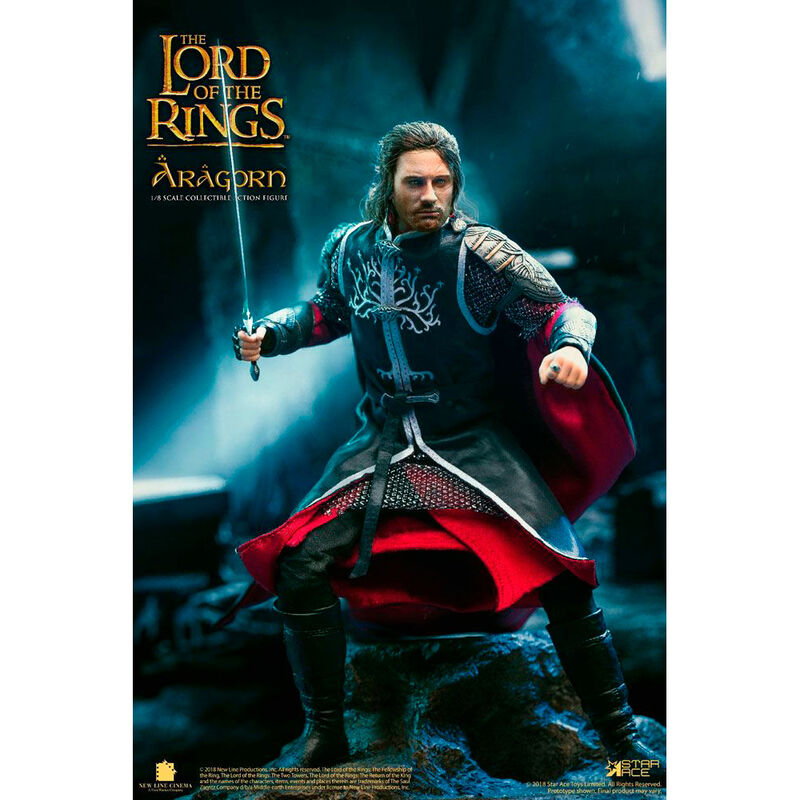 Packaging officiel STAR ACE de la figurine Aragorn Deluxe 23cm