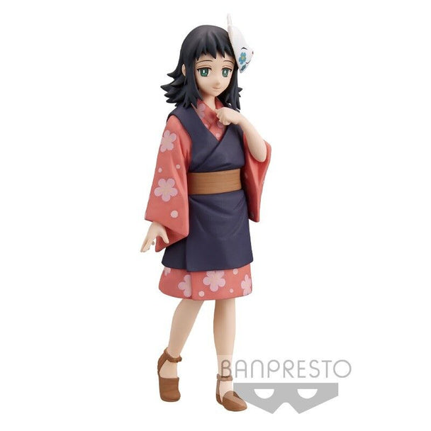 Figurine Makomo Demon Slayer Kimetsu No Yaiba 13cm vue de face en PVC par BANPRESTO