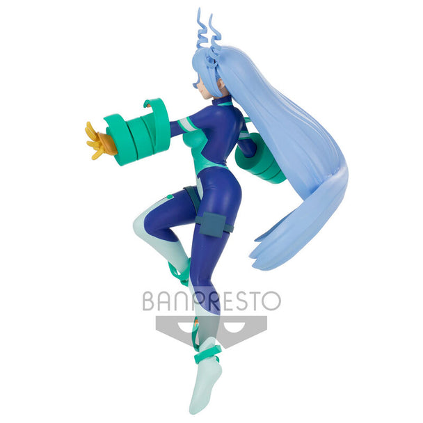 Profil gauche de la figurine BANPRESTO Nejire Hado avec couleurs vives
