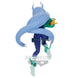 Figurine Nejire Hado posée sur un socle, montrant l'ensemble complet du personnage
