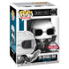 Zoom sur les détails de la figurine Funko POP Invisible Man exclusive noir et blanc avec finition vinyle