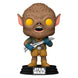 Vue latérale de la boîte vitrine contenant la figurine exclusive Funko POP Chewbacca Star Wars 2020