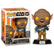 Figurine Funko POP Chewbacca exclusive Galactic Convention 2020 vue de face dans sa boîte vitrine