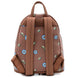 Vue latérale du sac à dos Loungefly Disney Copper Todd mettant en avant sa forme compacte et ses dimensions