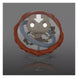 Vue de face de la boîte vitrine contenant la figurine Funko POP Avatar Aang édition limitée lumineuse