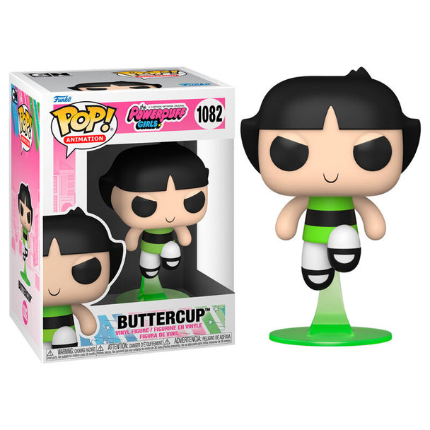 Figurine Funko POP Buttercup Powerpuff Girls en vinyle de 9 cm dans sa boîte vitrine transparente