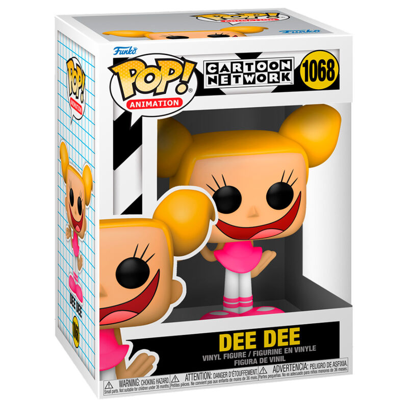 Vue rapprochée de la figurine Dee Dee Funko POP avec détails colorés et expression joyeuse