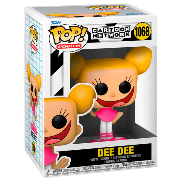 Vue rapprochée de la figurine Dee Dee Funko POP avec détails colorés et expression joyeuse