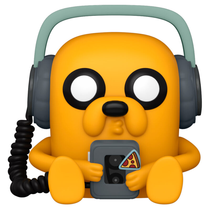 Emballage collector de la figurine Funko POP Adventure Time Jake avec Player, idéal pour offrir
