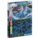 Puzzle Disney Frozen 2 lumineux de 104 pièces avec personnages Elsa et Anna sur fond enneigé