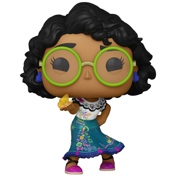 Boîte vitrine de la figurine Funko POP Mirabel Madrigal avec design Disney Encanto visible