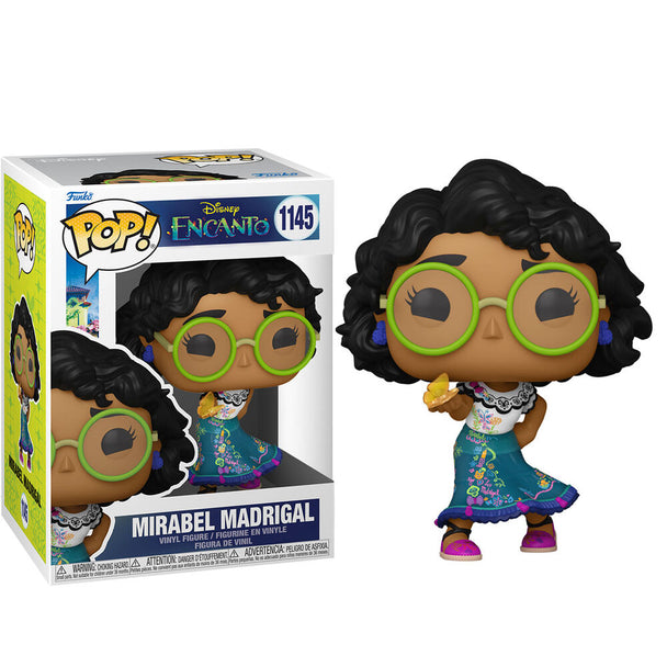 Figurine Funko POP Mirabel Madrigal Disney Encanto en vinyle de 9 cm avec détails colorés
