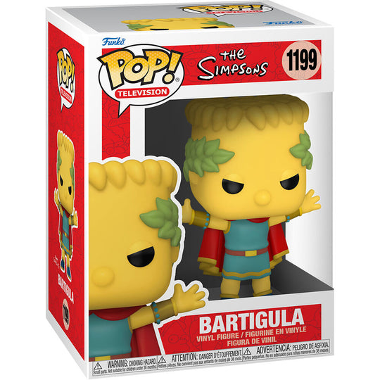 Vue de face de la figurine Funko POP Bartigula Bart avec détails précis et couleurs vives