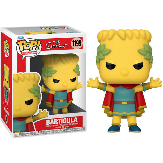 Boîte cadeau Funko POP contenant la figurine Bartigula Bart des Simpsons, idéale pour collectionner