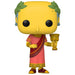 Vue rapprochée de la figurine Emperor Montimus des Simpsons avec détails colorés et finition soignée