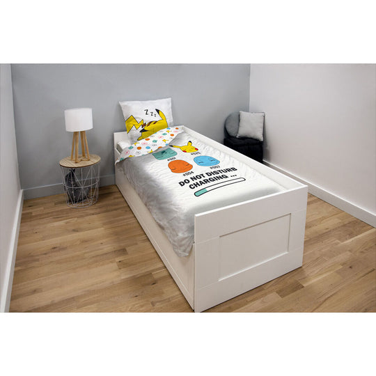 Housse de couette Pokémon 90cm en coton premium avec motifs colorés NINTENDO