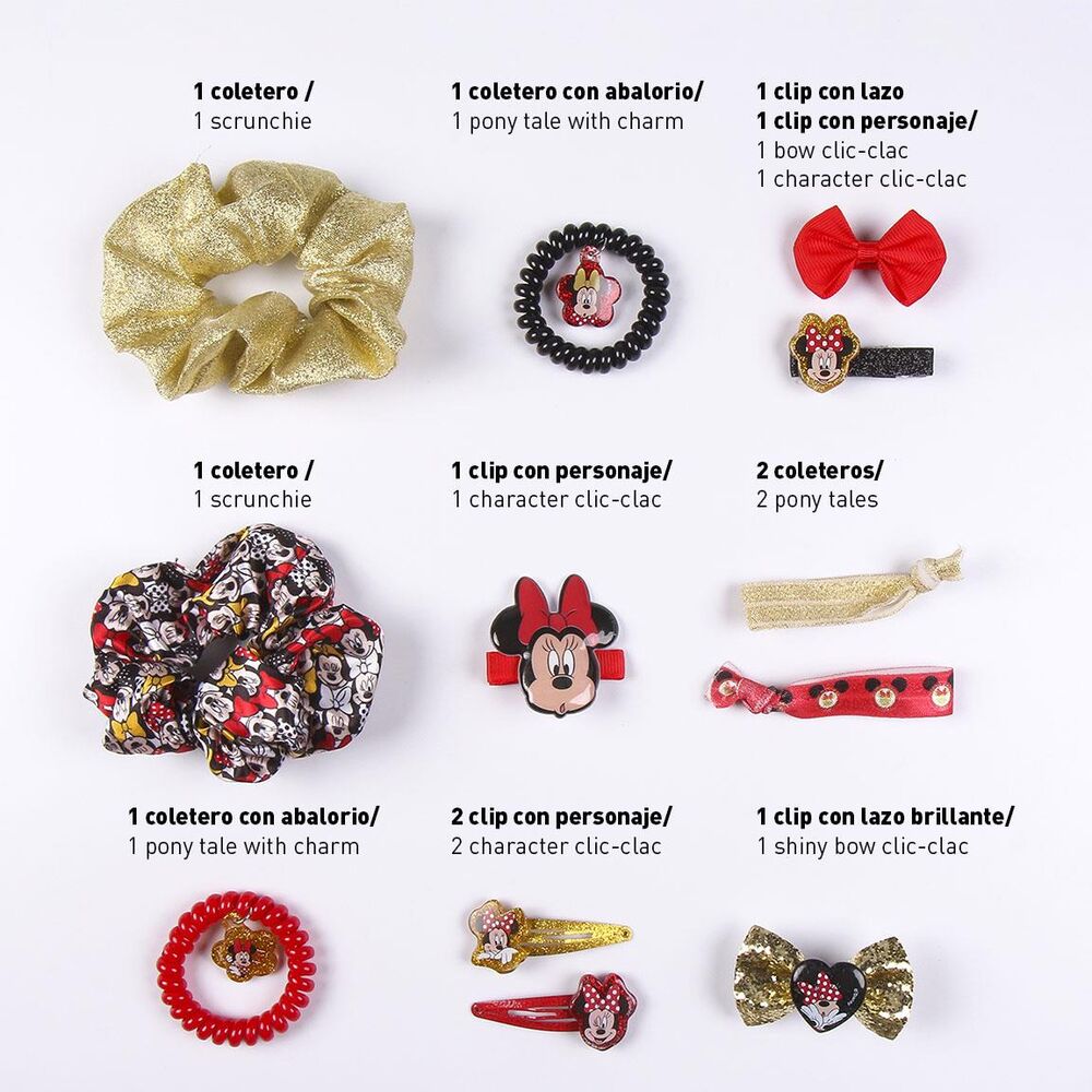 Emballage du coffret Disney Minnie CERDÁ prêt à offrir, idéal cadeau enfant