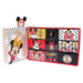 Vue du coffret beauté surprise Disney Minnie CERDÁ avec son design coloré et dimensions 31x26x4cm