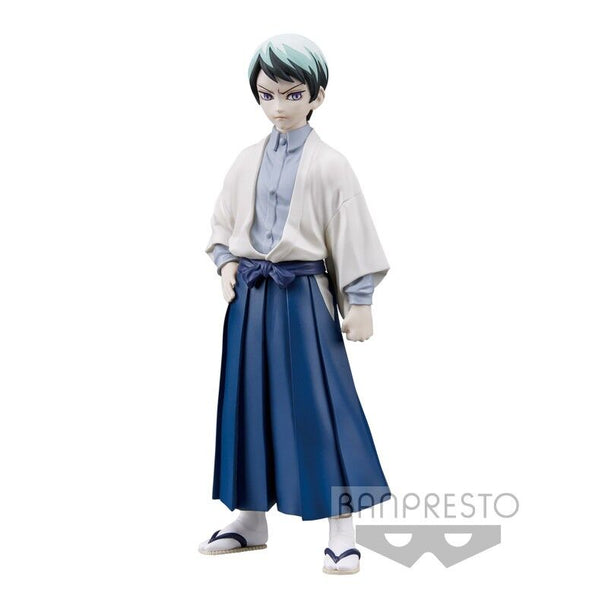 Figurine Yushiro Demon Slayer Kimetsu no Yaiba Vol.21 de 15 cm vue de face avec détails précis