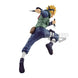 Présentation complète de la figurine Namikaze Minato sur socle, idéale pour collection