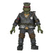 Figurine articulée Raphael des Tortues Ninja en version Monstre de Frankenstein vue de face sur fond blanc