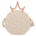 Sac Loungefly Disney Princess avec couronne métallique vue de face sur fond blanc