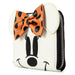 Portefeuille Loungefly Disney Minnie Ghost ouvert montrant les compartiments intérieurs