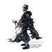 Vue latérale gauche de la figurine The Ronin montrant l'armure et les textures fines