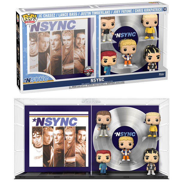 Figurine POP Deluxe NSYNC exclusive FUNKO vue de face avec détails précis et couleurs vives