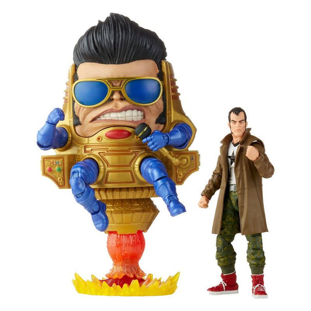 Figurine Modok Marvel Legends Series 20cm vue de face avec accessoires