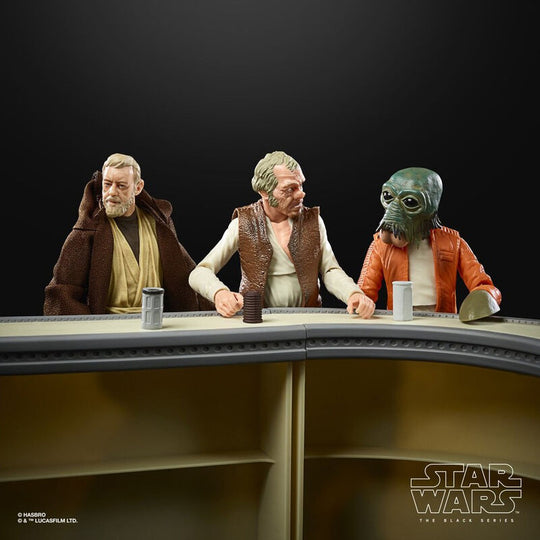 Figurine détaillée d'un personnage emblématique de la Cantina dans la gamme Star Wars Black Series 15 cm