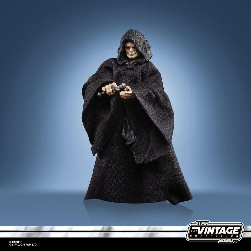 Vue latérale de la figurine Star Wars Return Of The Jedi trône de l'Empereur 9cm