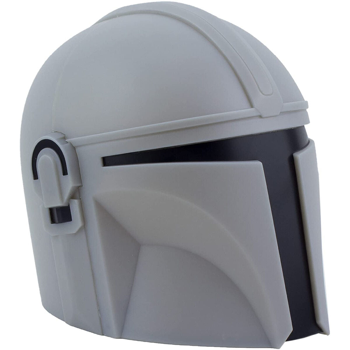 Lampe Mandalorian Star Wars PALADONE vue de face avec éclairage allumé